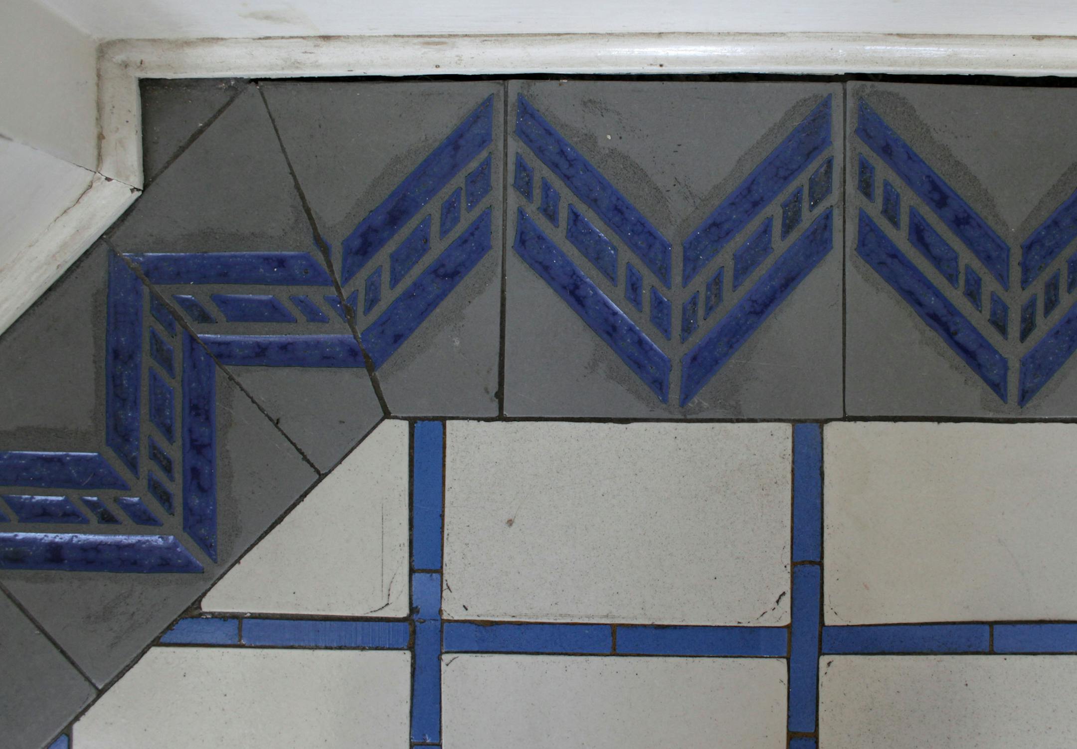 Alissa Pier kept the original tiling in the breakfast room. ] Architect/homeowner Alissa Pier used original 1920s blueprints to restore this home in north Minneapolis, after a tornado tore off its roof. MONICA HERNDON monica.herndon@startribune.com Minneapolis, MN 07/24/14