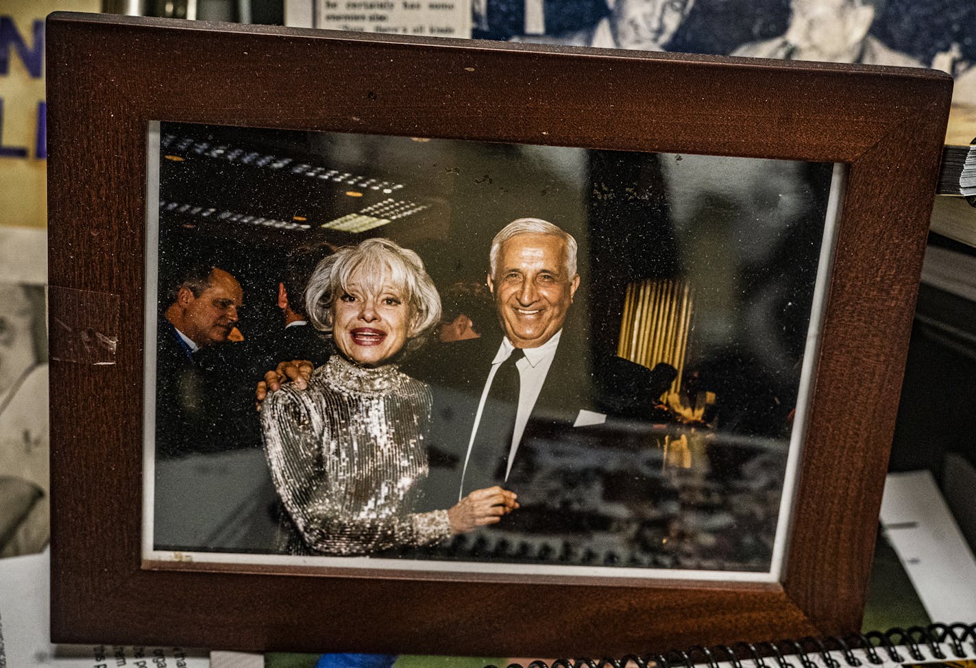 Sports columnist Sid Hartman died at the age of 100. His office is filled with memorabilia and photographs from his storied career.] RICHARD TSONG-TAATARII • richard.tsong-taatarii@startribune.com