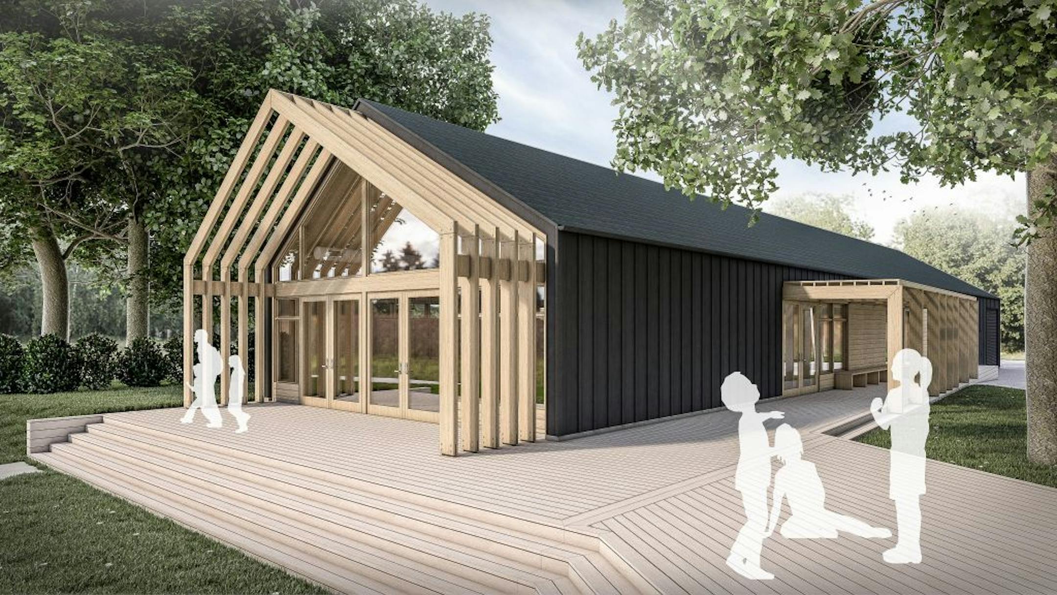 The new headquarters for the Wayzata Community Sailing Center will have space for year-round classes and other programs.