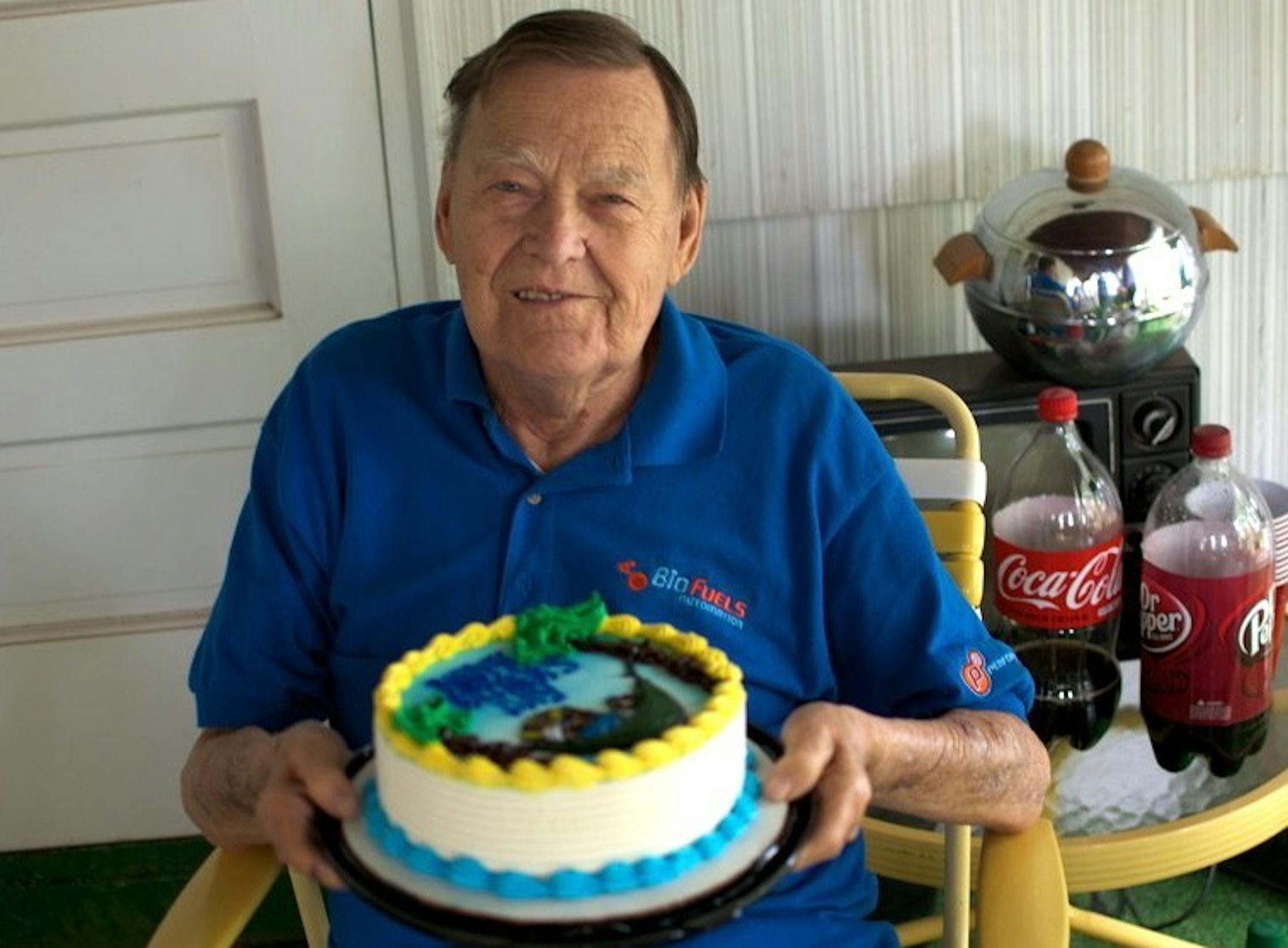 Ken Schultz at 90.