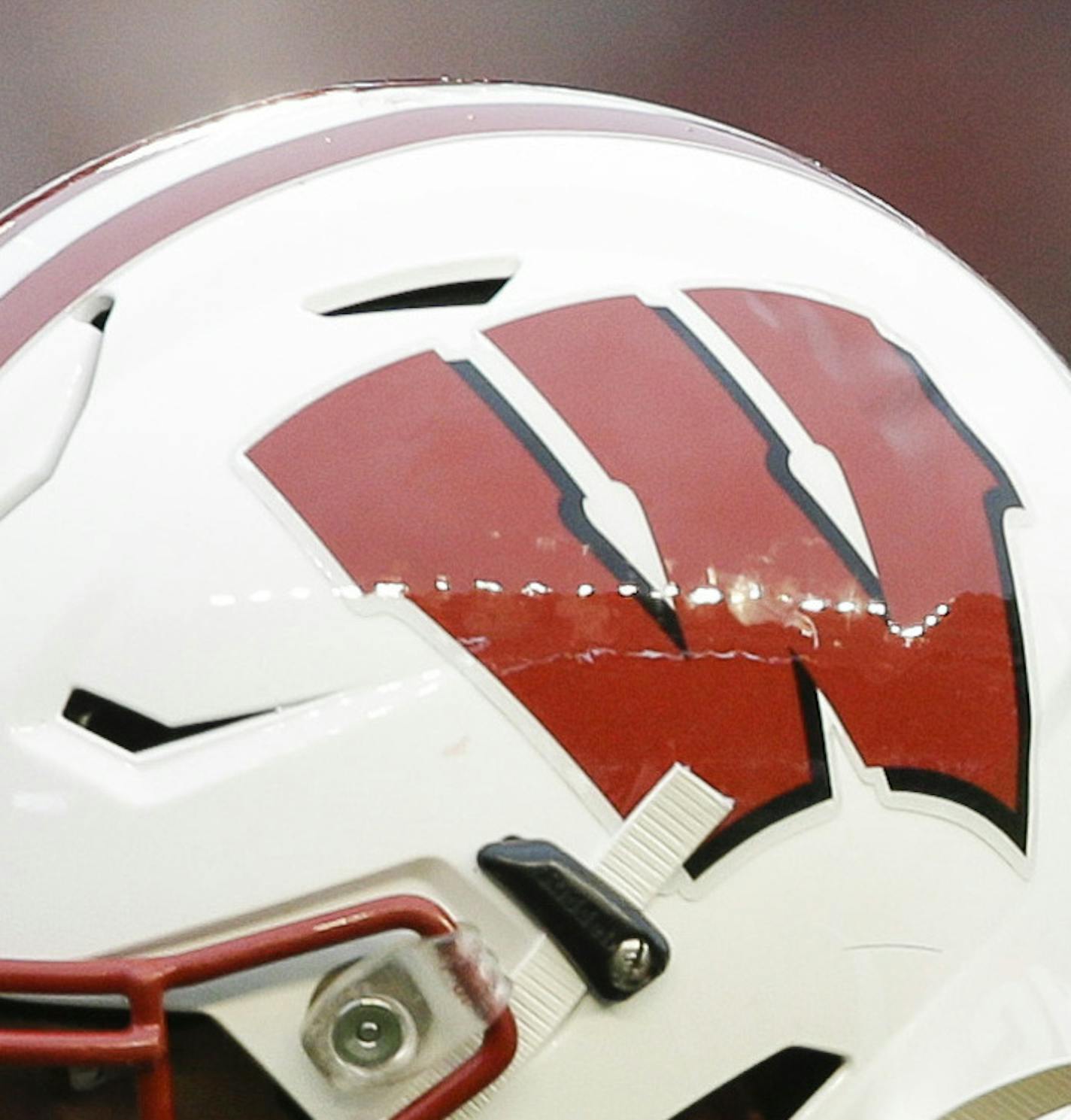 Wisconsin linebacker Zack Baun (56) returns an interception for a touchdown against Michigan State wide receiver C.J. Hayes (4) during the second half of an NCAA college football game Saturday, Oct. 12, 2019, in Madison, Wis. Wisconsin won 38-0. (AP Photo/Andy Manis)