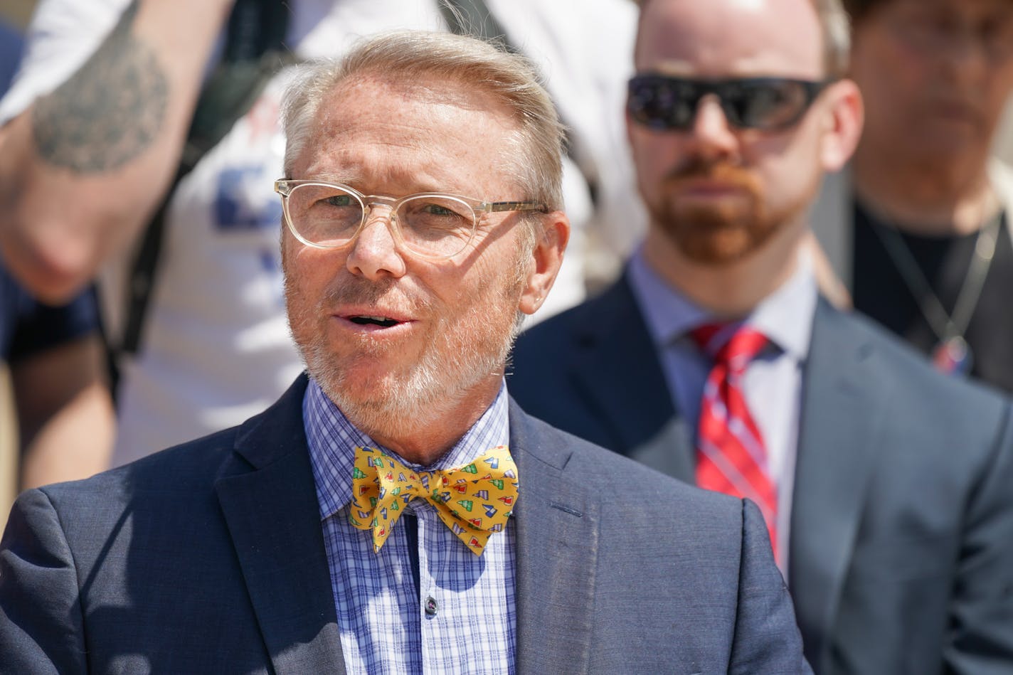 Restore the Vote rally on the steps of the Capitol. Rep, Raymond Dehn, D-Minneapolis, is sponsor of the bill that would restore the right to vote for felons who have served their time. ] GLEN STUBBE &#x2022; glen.stubbe@startribune.com Thursday, May 16, 2019