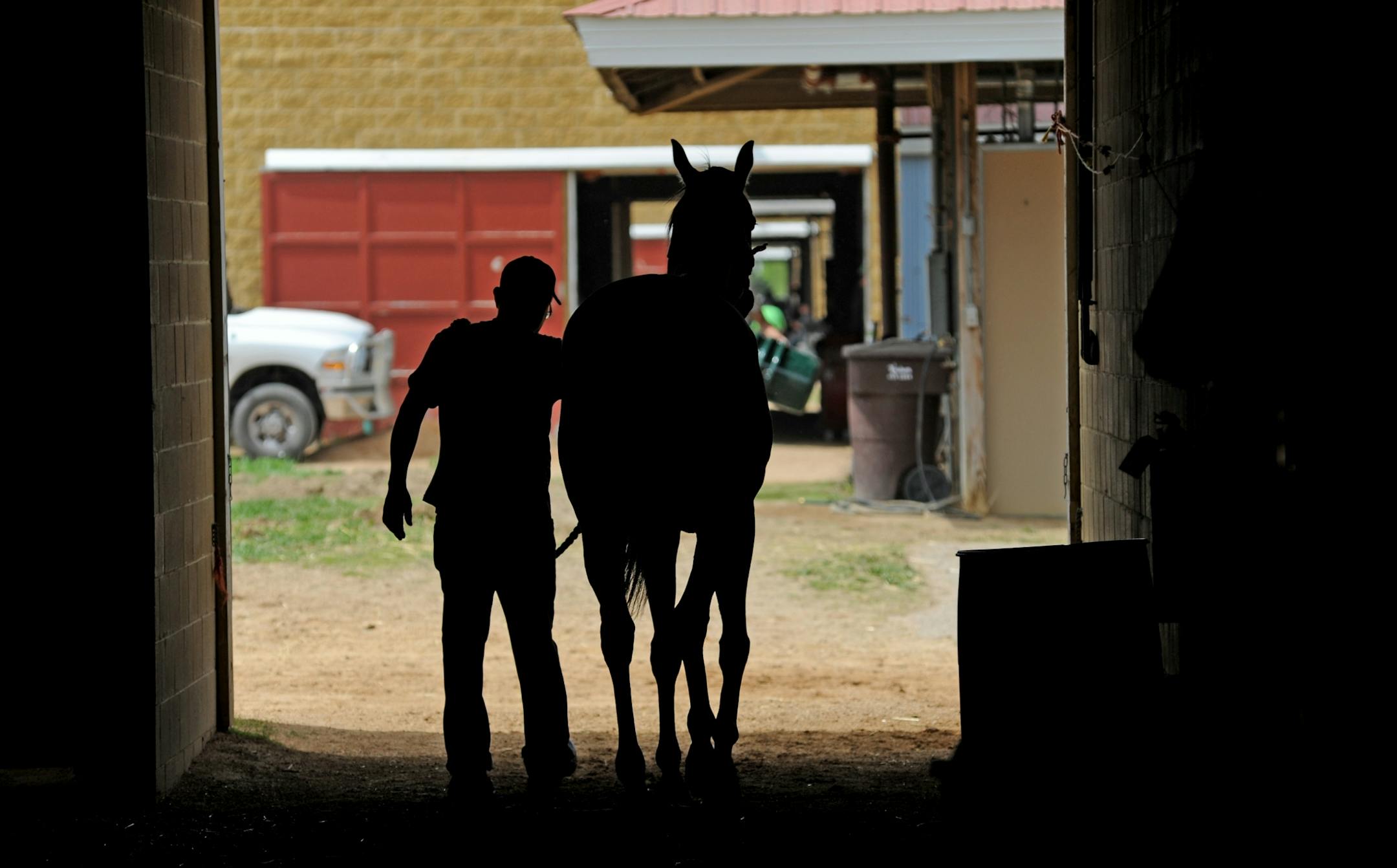 Canterbury Park's barns are full for the first time in years, and there is a waiting list.