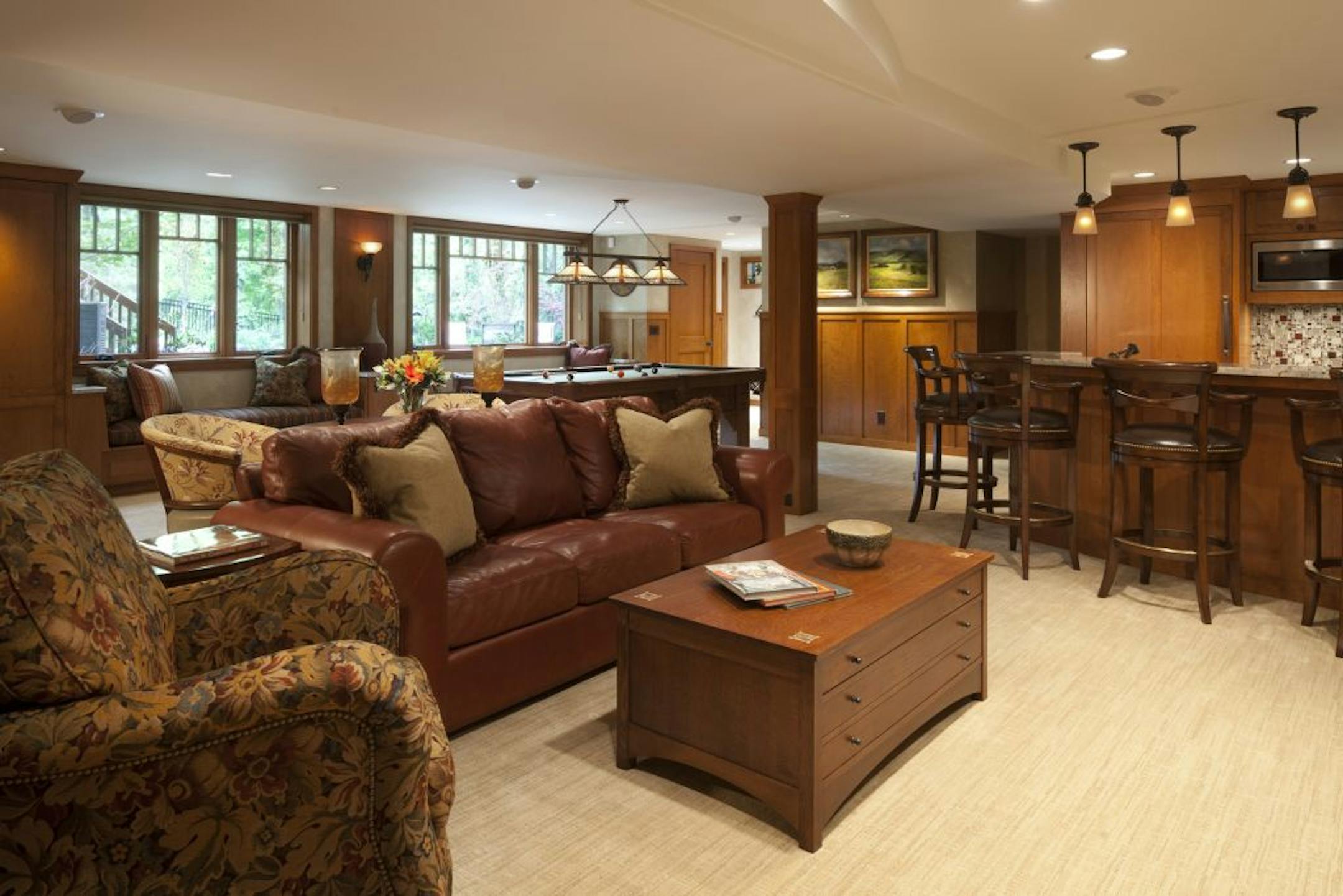 The remodeled basement walkout. By Randy Buffie, Randall M. Buffie Architect Inc., Eagan.