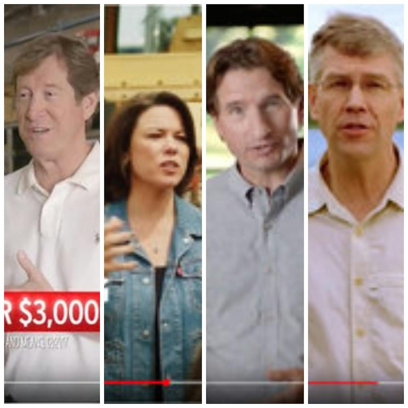 The national battle for control of Congress runs right through Minnesota, and that means TV ads. The Second and Third District races have drawn a heavy focus so far.