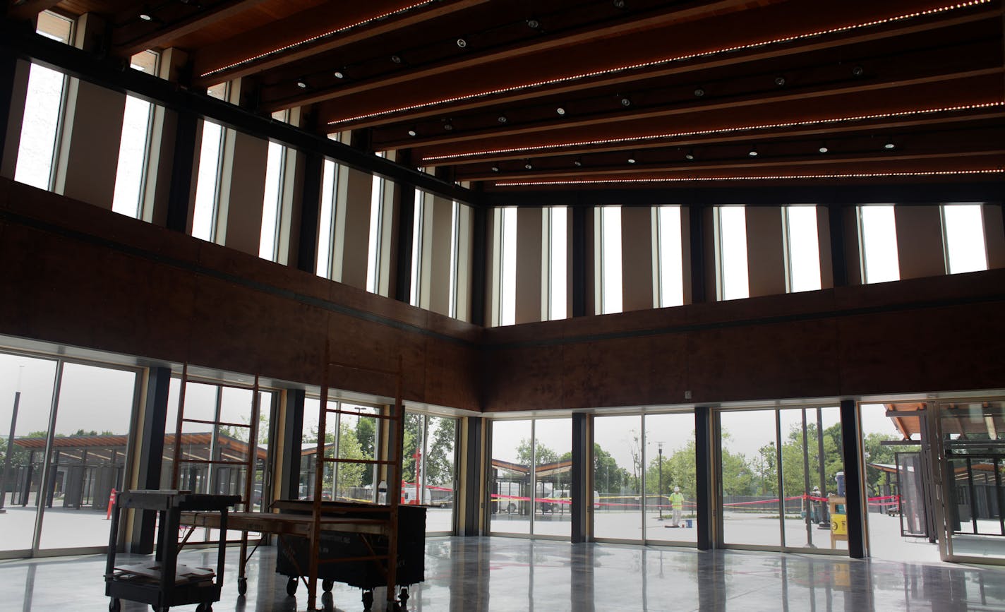 The new History and Heritage Center at the State Fair in the West End Market, will feature exhibits with State Fair artifacts. The collection was edited by the Minnesota Historical Society.] The State Fairgrounds underwent renovations to create the West End Market. The $15 million upgrade was designed by the Cuningham Group. MONICA HERNDON monica.herndon@startribune.com Falcon Heights, MN 08/04/14