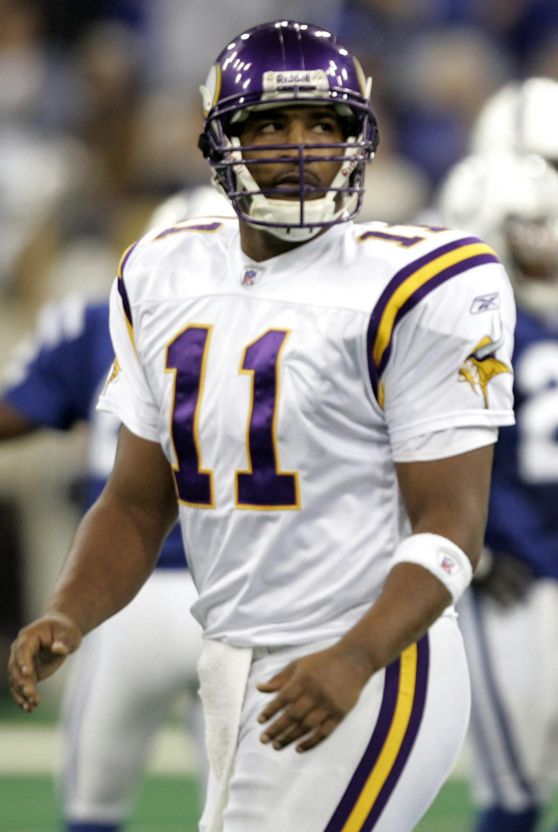 Daunte Culpepper was a flashy guy who played hard.