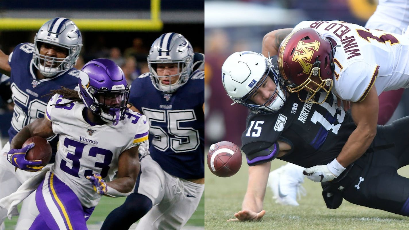 With the usual competitive year from the Vikings and the stunning success of the Gophers, 2019 is shaping up as the most successful football season in our state's history.