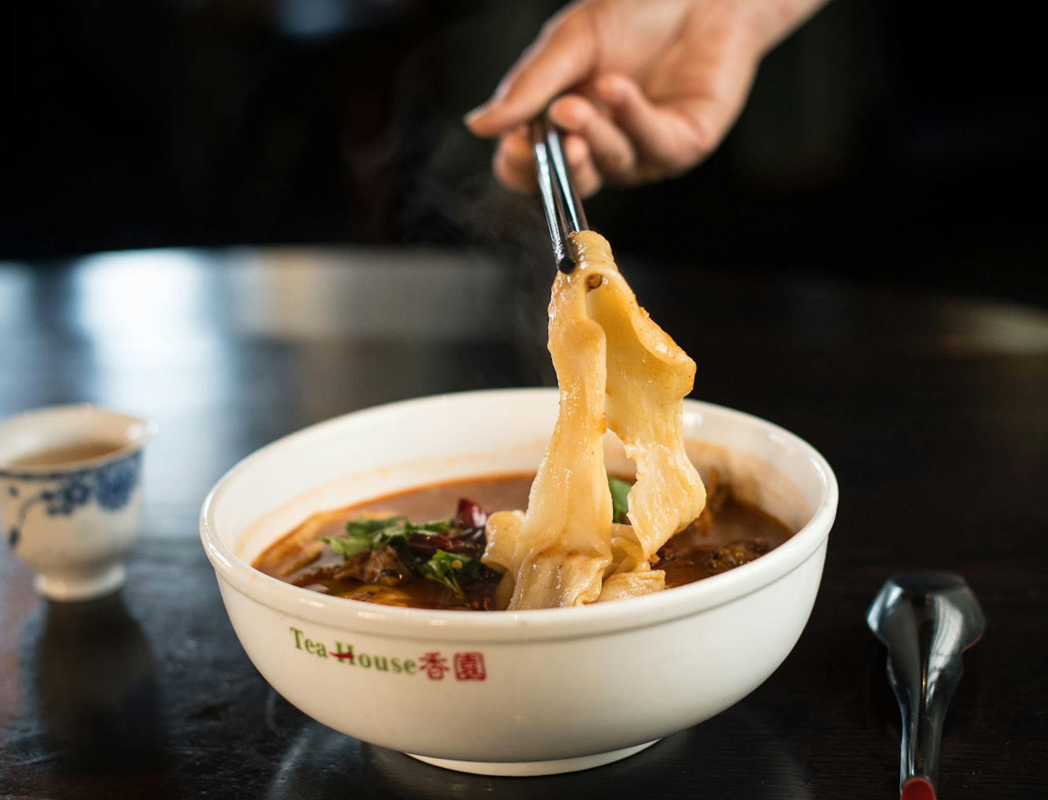 The Tea House's Kudai lamb noodle soup.