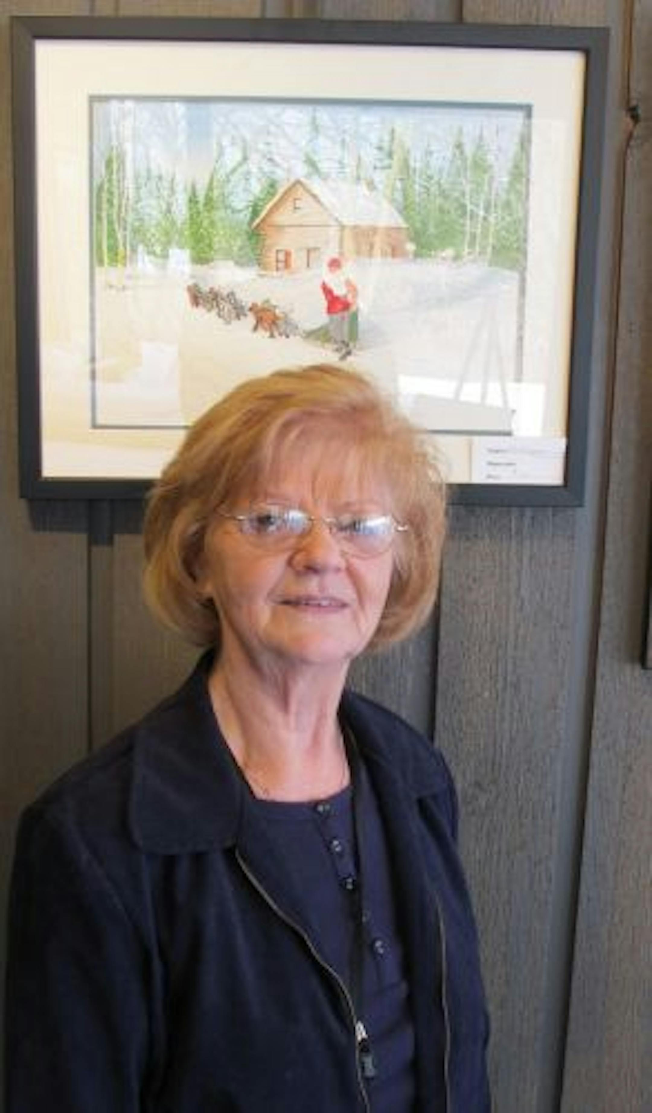 Photo by Tim HarlowMarilyn Stevens has specialized in photographing sled dog races and painting scenes inspired by her love for nature