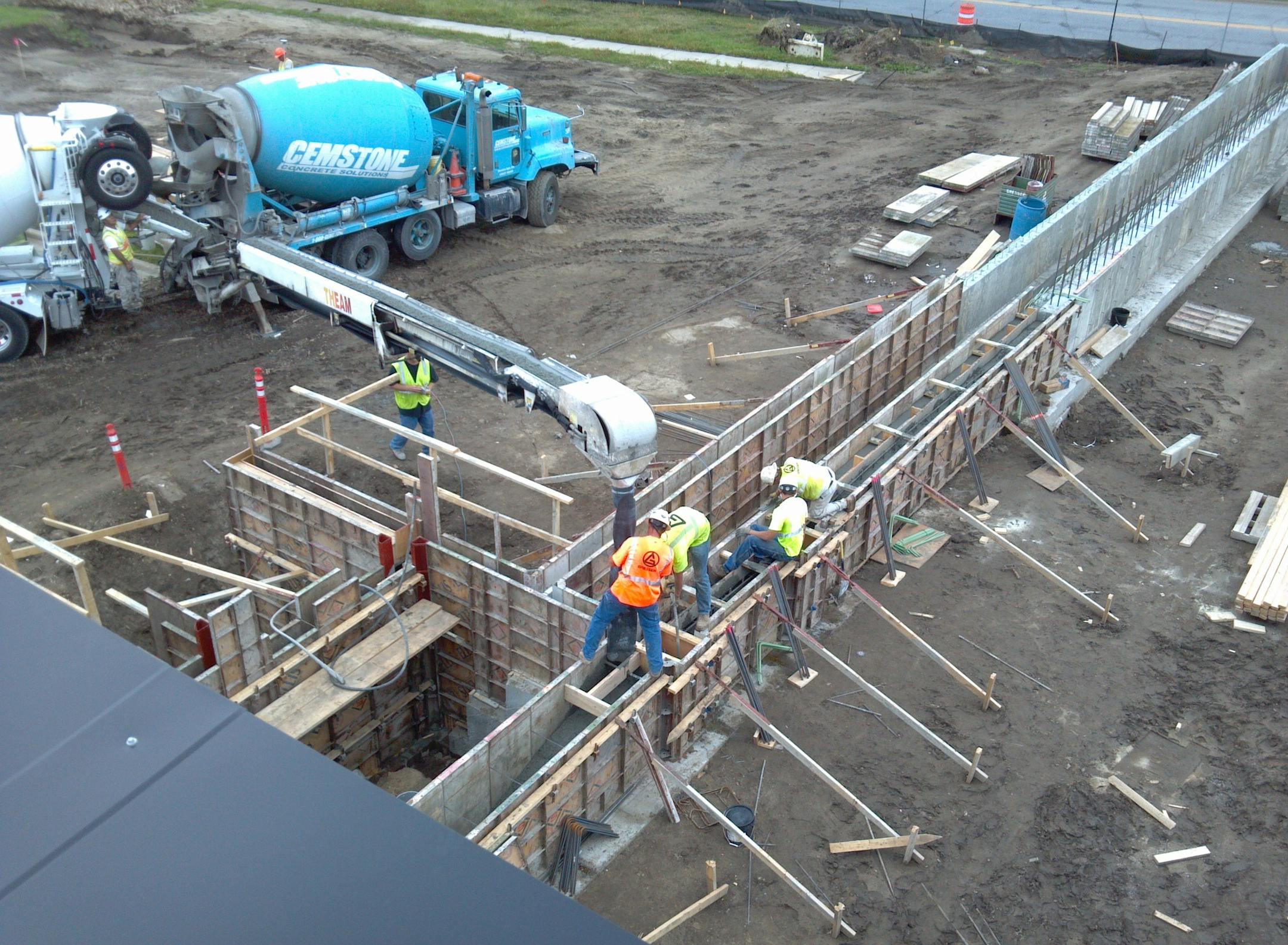 Submitted photo from city of Eden Prairie on construction work beginning on addition to Eden Prairie Community Center