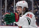 Mats Zuccarello leads the Wild with seven points, but he will be unavailable for at least 10 days after a positive test for COVID-19.