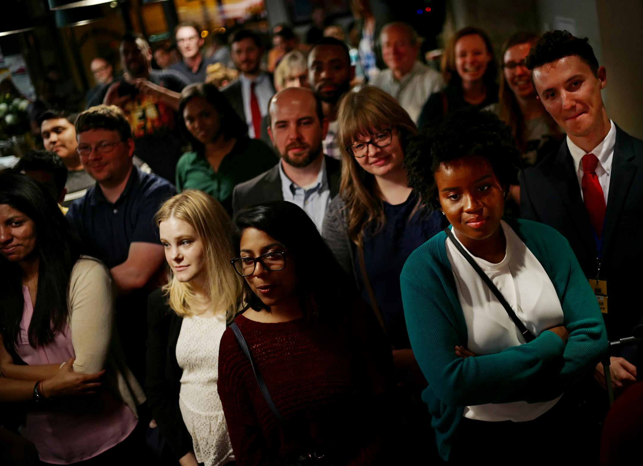 Millennials were the target audience at this fundraiser.]Anne Holton, wife of Democratic vice presidential candidate nominee Senator Tim Kaine and former Virginia Secretary of Education, is campaigning at Big River Pizza in St. Paul for Hillary Clinton.Richard Tsong-Taatarii/rtsong-taatarii@startribune.com