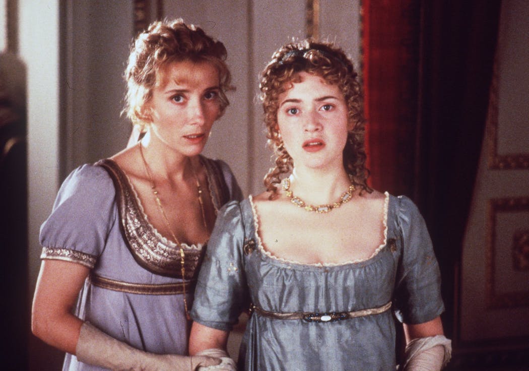 Emma Thompson and Kate Winslet in 'Sense and Sensibility.'