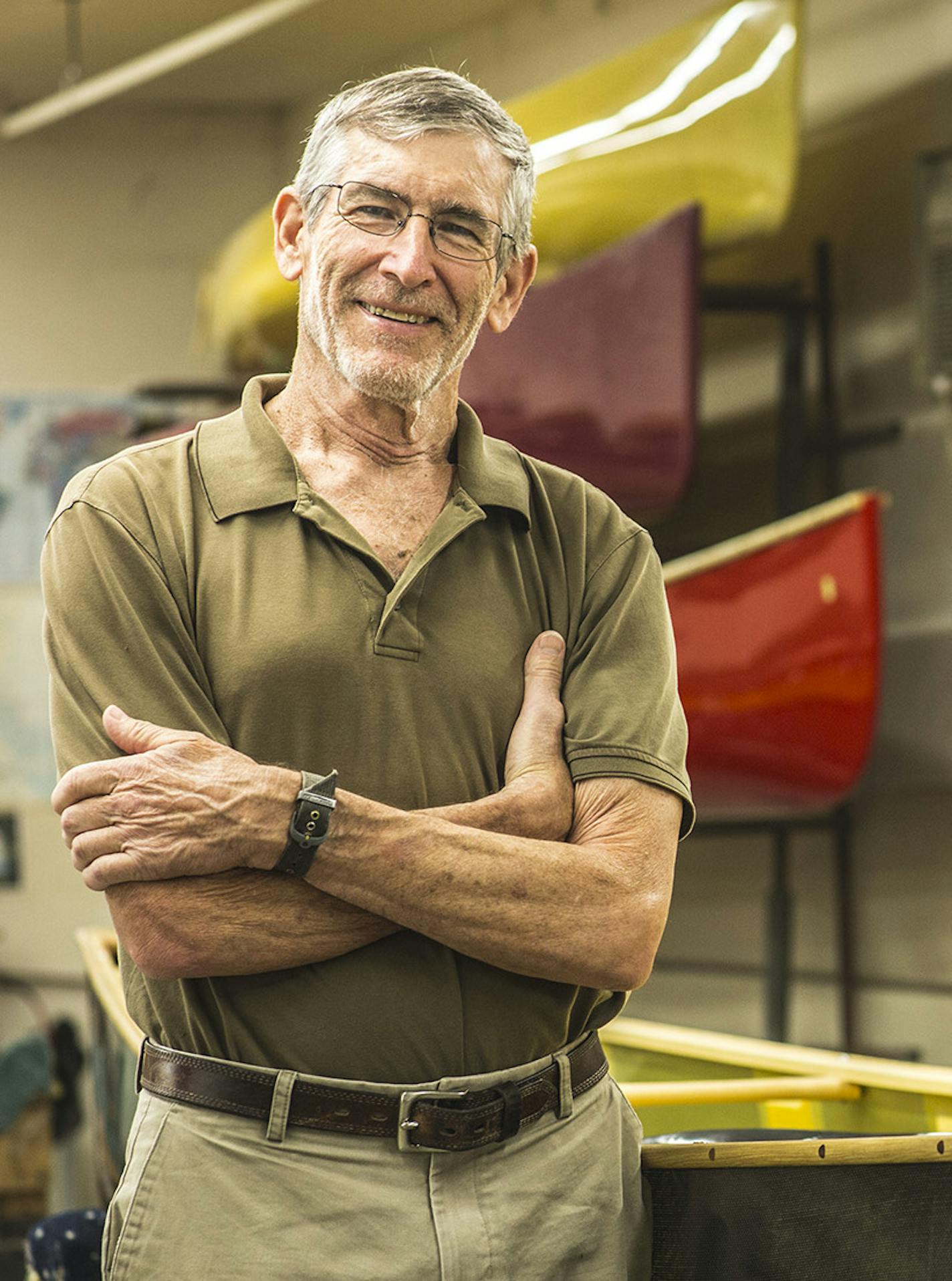 Mike Cichanowski credited Boy Scouts with igniting his passion for the outdoors -- and ultimately making watercraft.