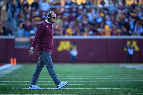 P.J. Fleck coached the Gophers to six points against Illinois last weekend.