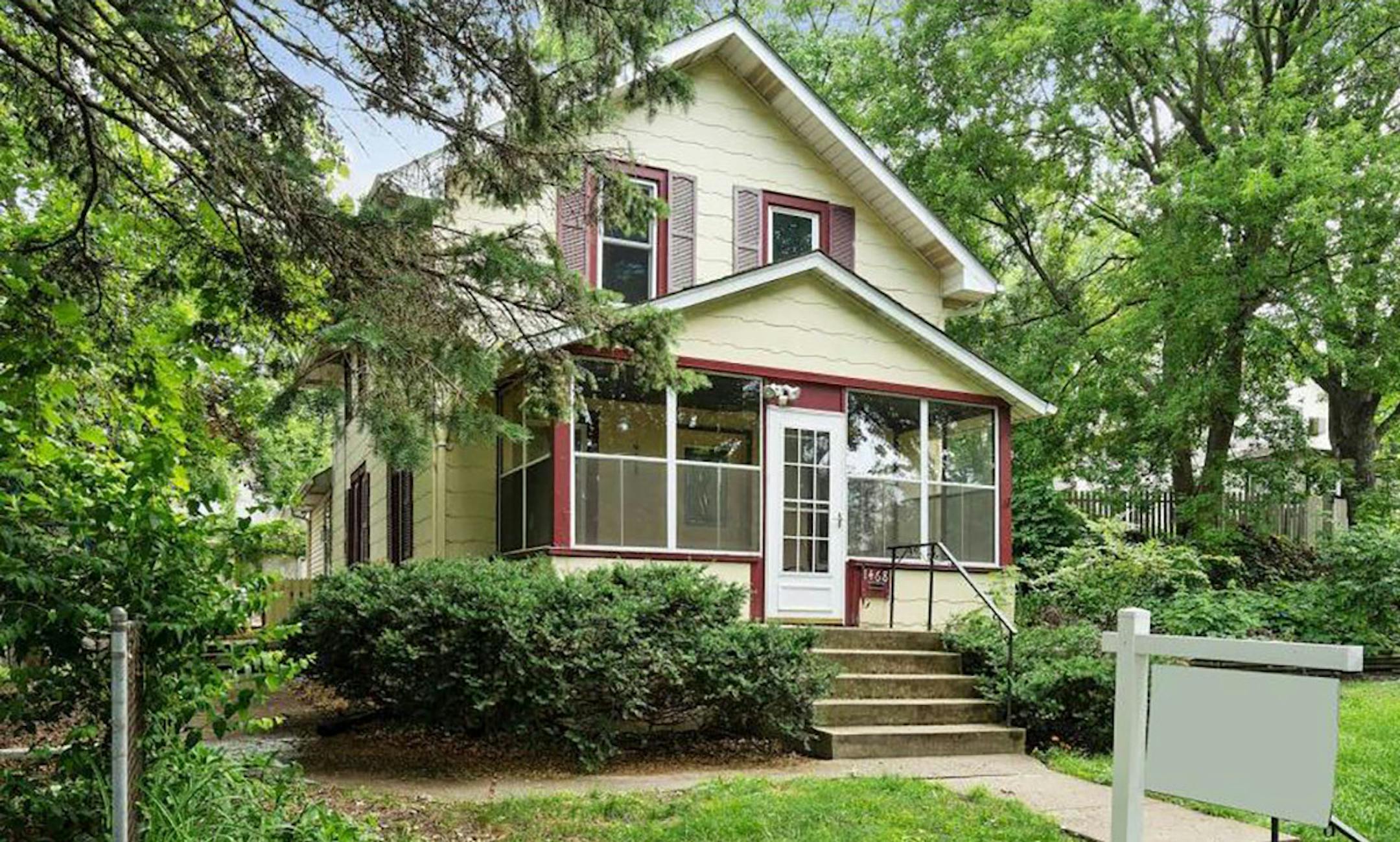 St. Paul
Built in 1920, this three-bedroom, three-bath house located in the Merriam Park-Lexington-Hamline neighborhood has 1,664 square feet and features three bedrooms on one level, loft, formal dining room, hardwood floors, partially-finished basement, porch and one-car detached garage. Listed by Kris Lindahl, Kris Lindahl Real Estate, 763-401-7653.
