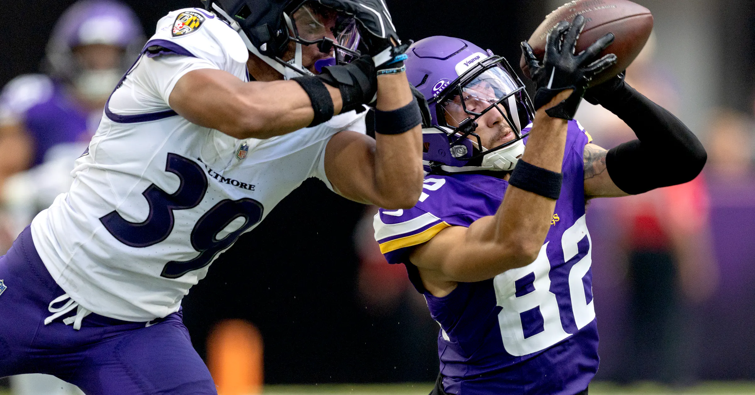 Führender Preseason-Receiver der Vikings von der NFL für drei Spiele ...