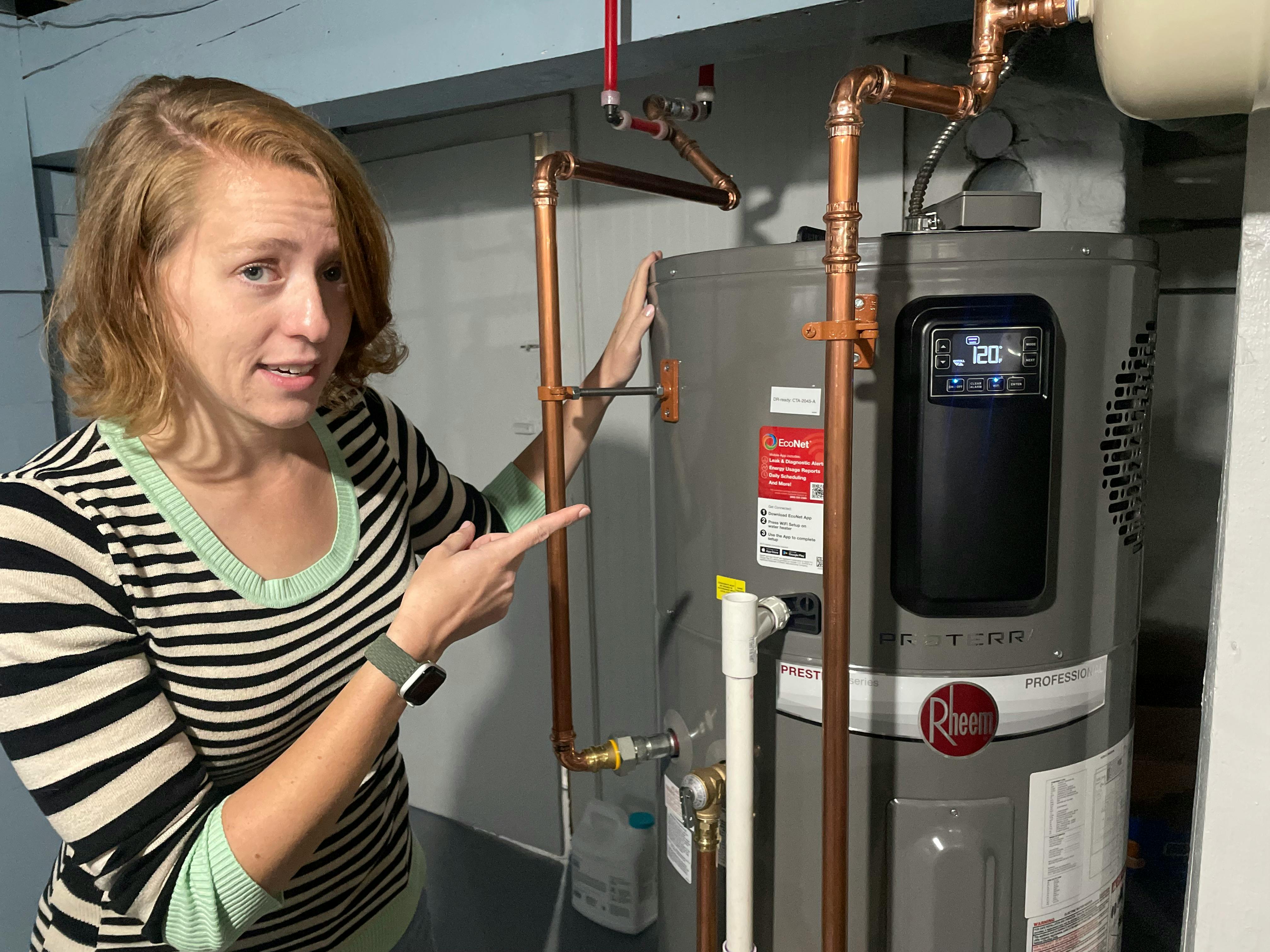 Heat pumps can replace traditional hot water heaters