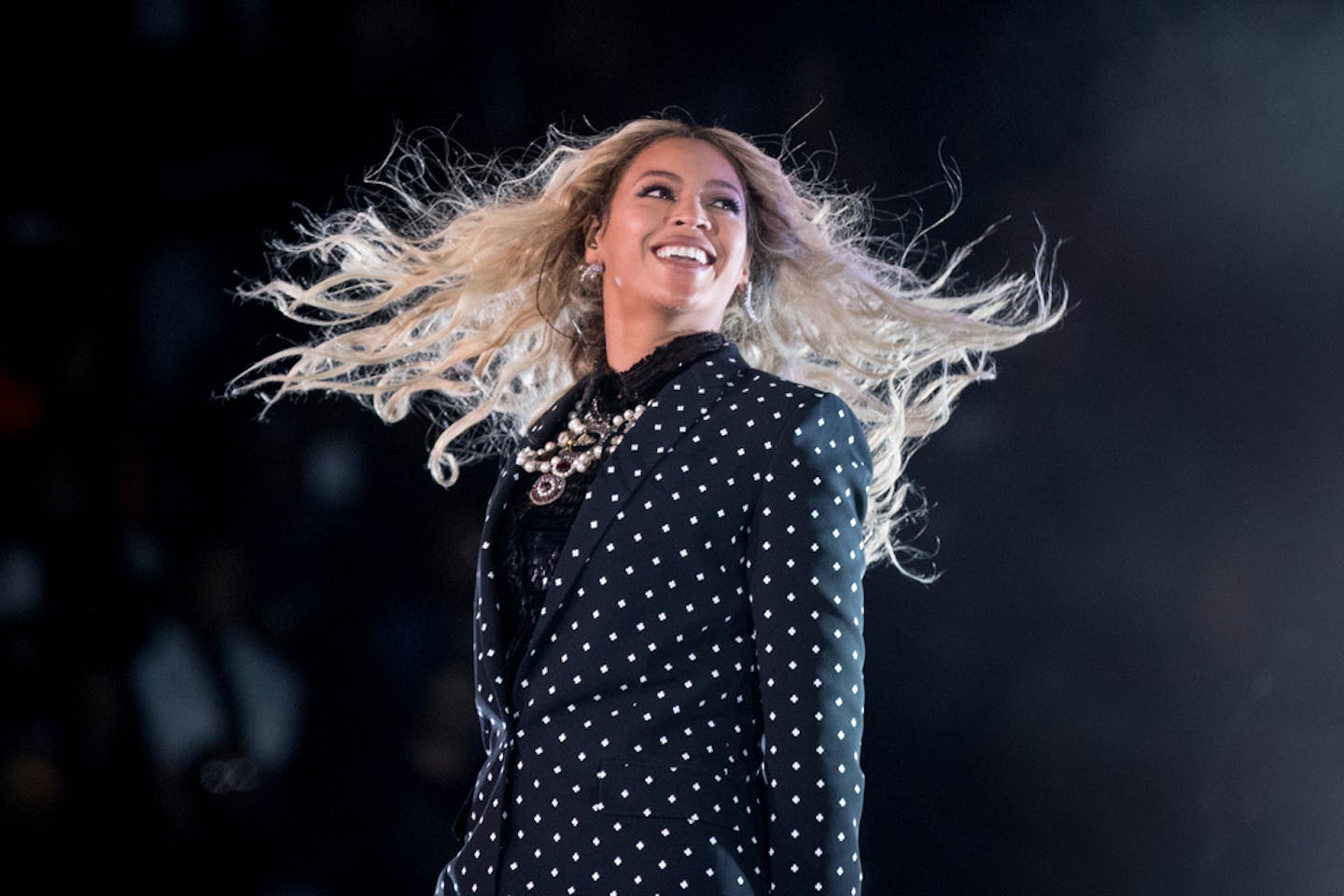 FILE - Beyoncé performs at the Wolstein Center,  Nov. 4, 2016, in Cleveland, Ohio. Beyoncé is full of surprises — and on Tuesday, March 12, 2024, 