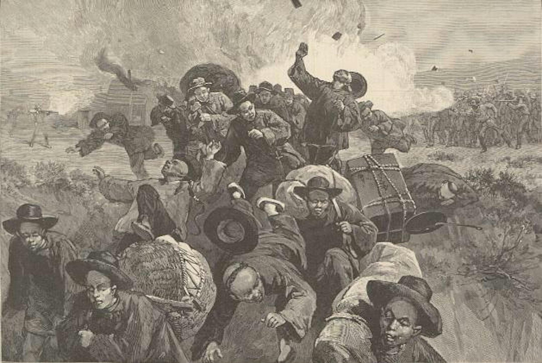 Massacre of the Chinese at Rock Springs