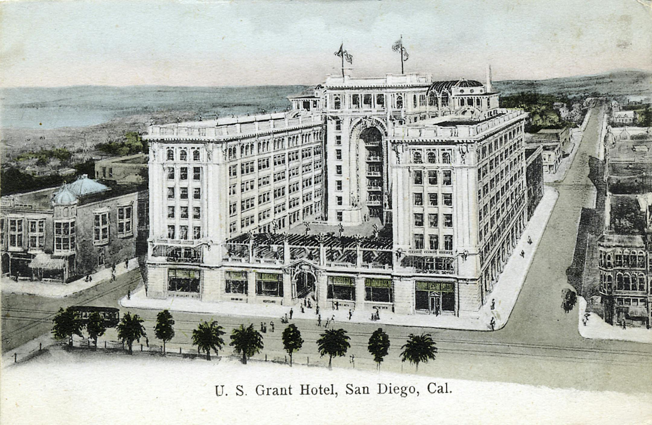 The original US Grant Hotel in San Diego, California. MUST CREDIT: The U.S. Grant ORG XMIT: 547173347