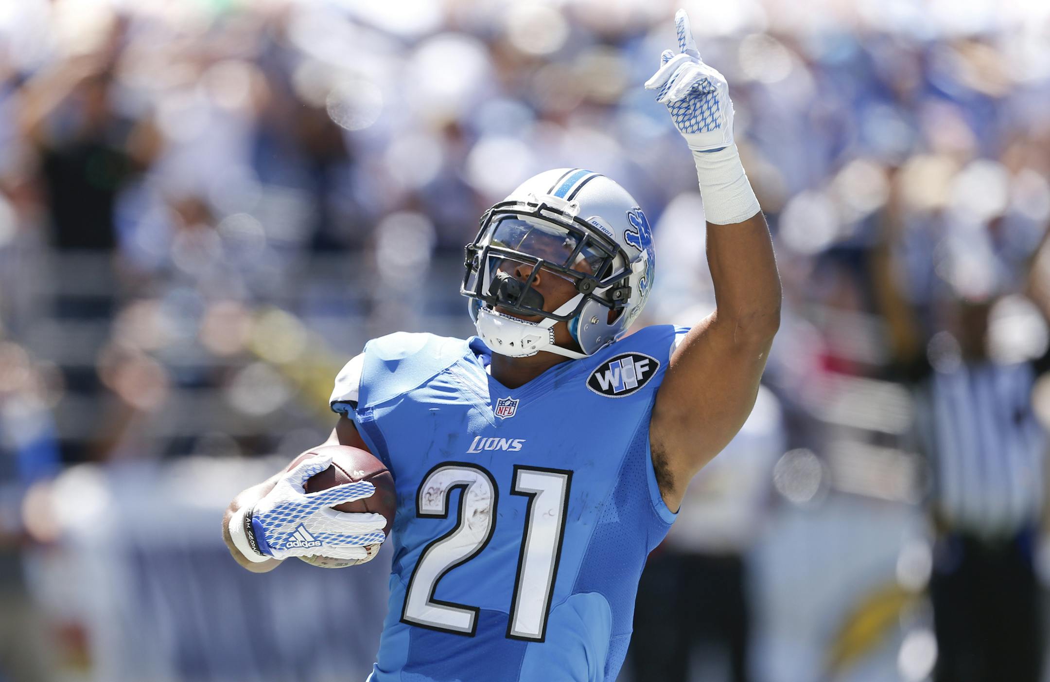 Detroit Lions running back Ameer Abdullah
