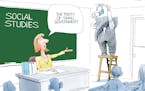 Editorial cartoon: Bill Bramhall on classroom oversight