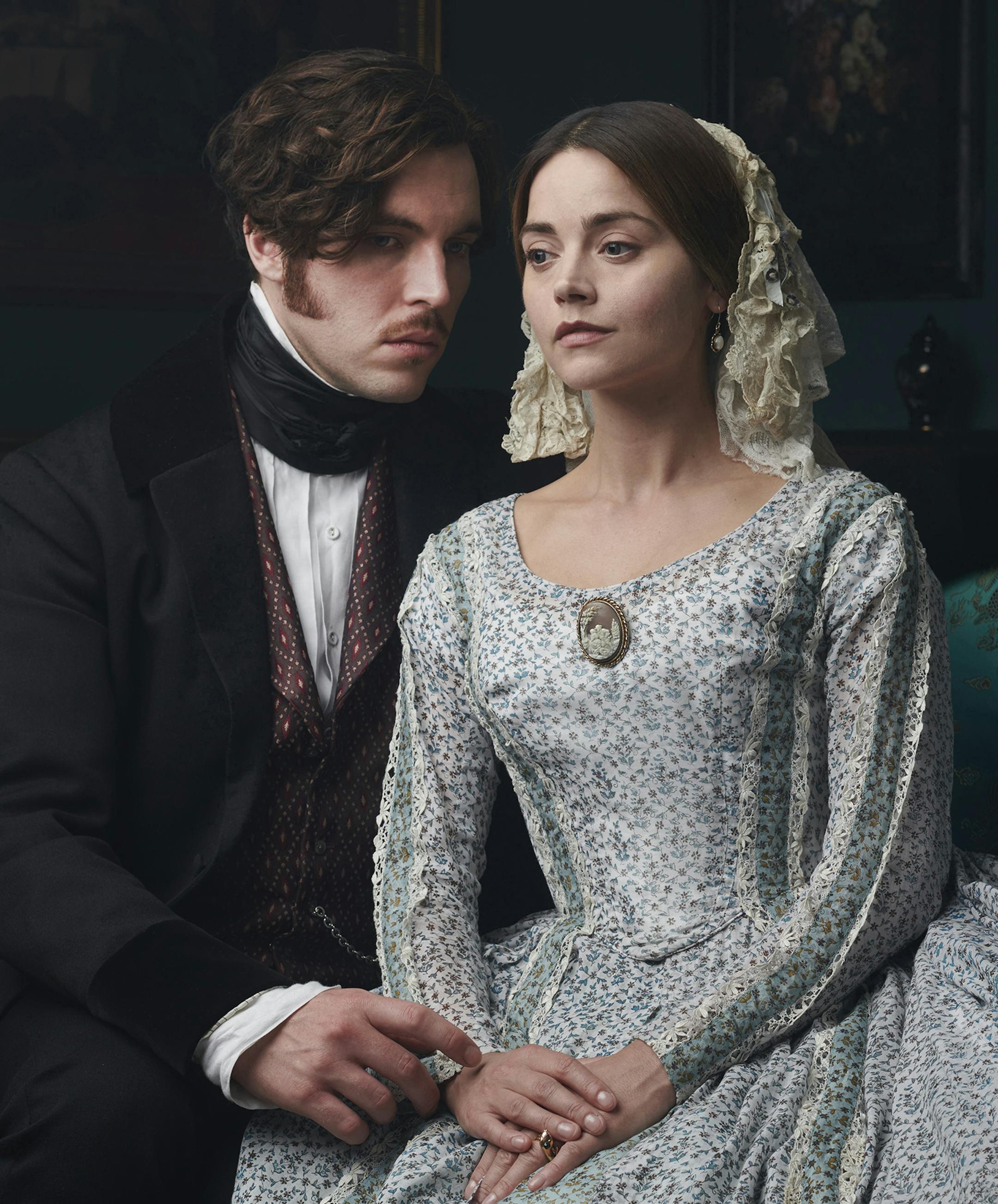 "Masterpiece" Tom Hughes as Prince Albert and Jenna Coleman as Queen Victoria in "Victoria."
Credit: ITV Plc for Masterpiece