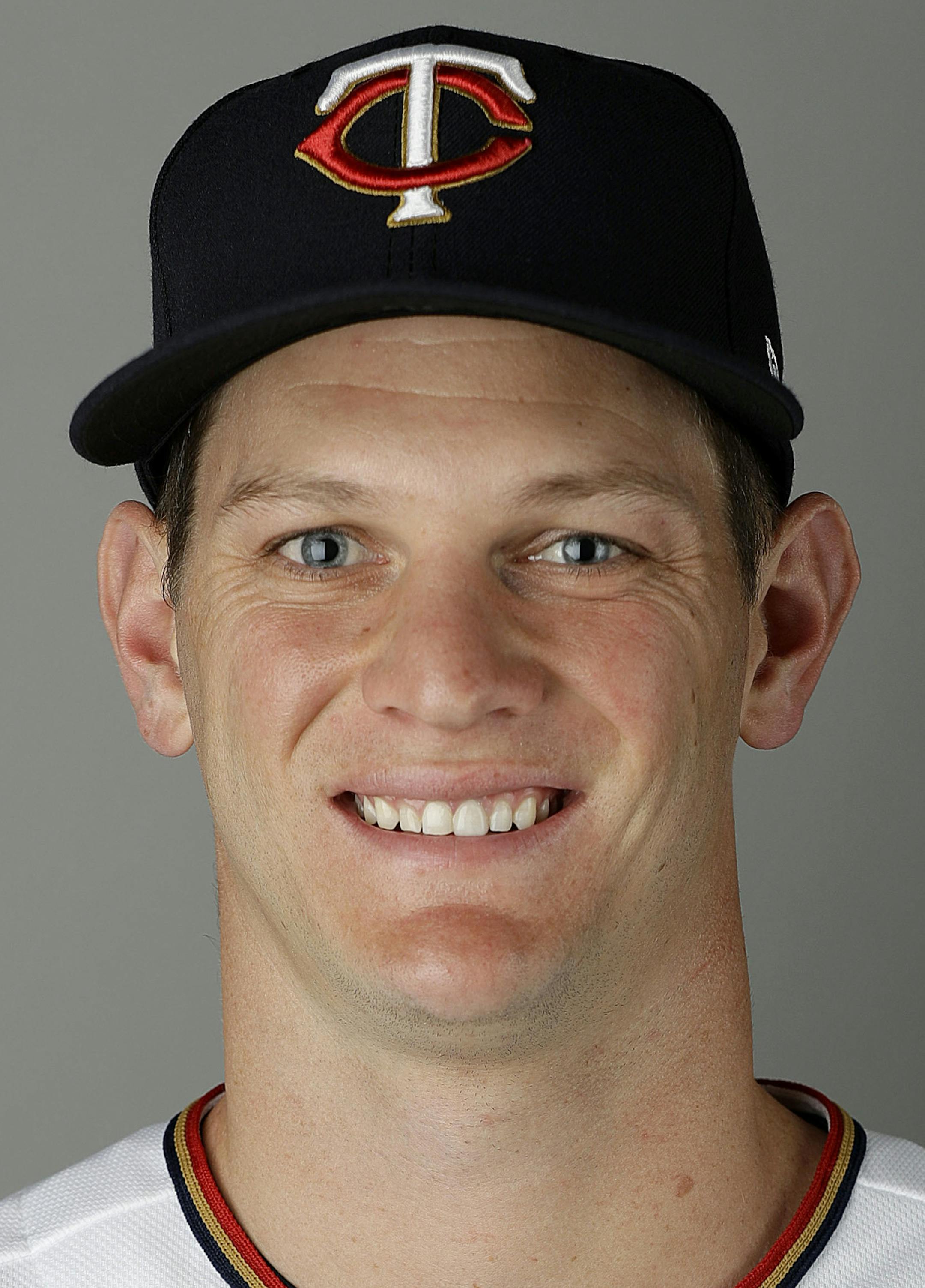 This is a 2017 photo of Drew Rucinski of the Minnesota Twins baseball team. This image reflects the 2017 active roster as of Thursday, Feb. 23, 2017 when this image was taken. (AP Photo/David Goldman) ORG XMIT: FLDG101