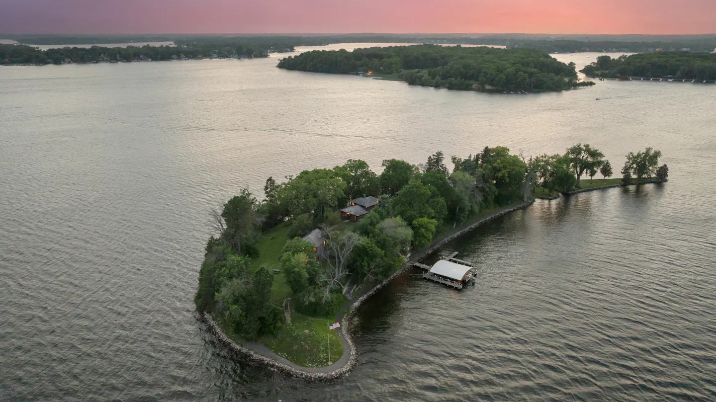 Private island on Lake Minnetonka for sale for $7 million