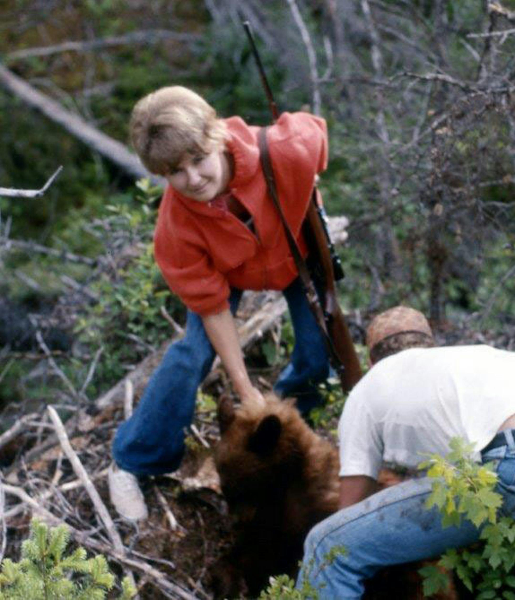Bear hunt, 1976, Cheryl Gronberg.