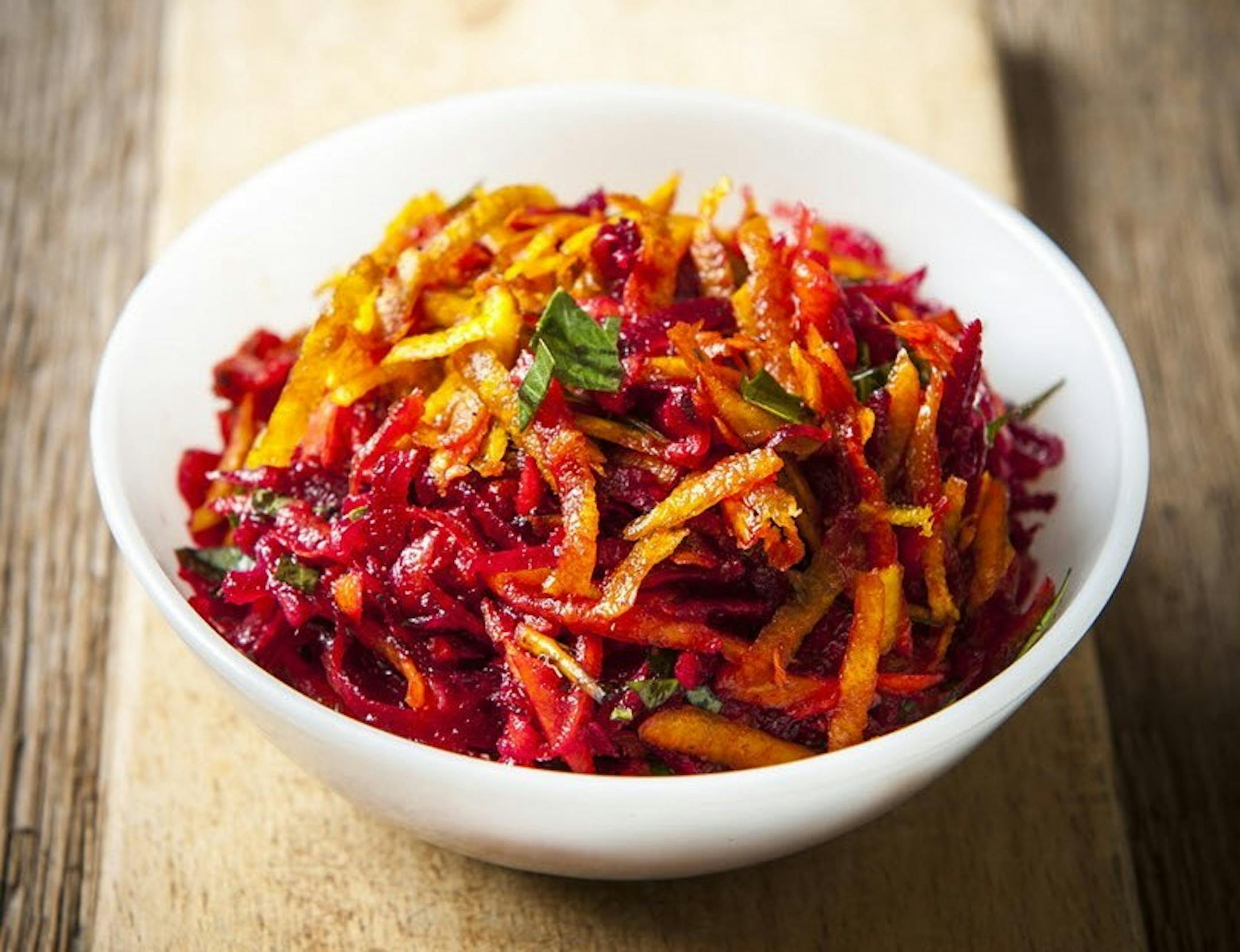 Fresh Raw Beet Salad