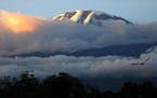 Dick Anderson and I live in St. Paul.
This is in response to your email of March 2 regarding my photo of Mt. Kilimanjaro. I took the photo from the ca