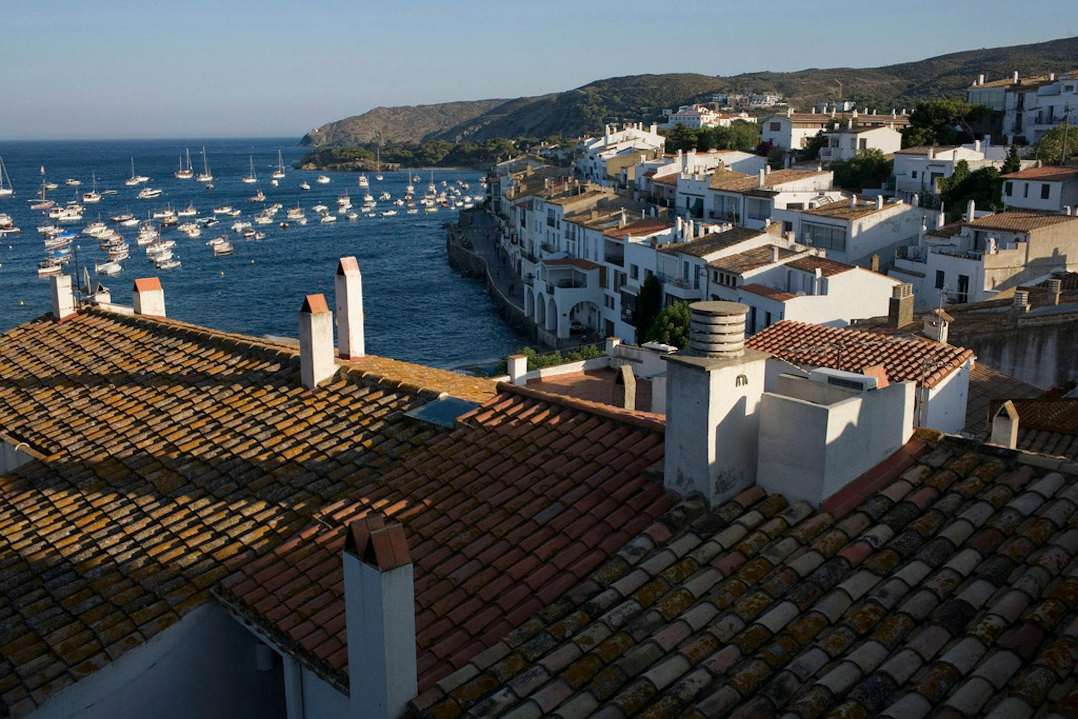 A view of Cadaques in Costa Brava, Spain.