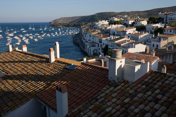 A view of Cadaques in Costa Brava, Spain.