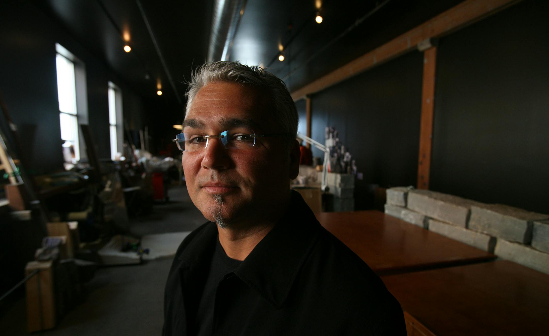 Dan Noyes is director of Vesper College which is having a gallery event called EcoArt Show.