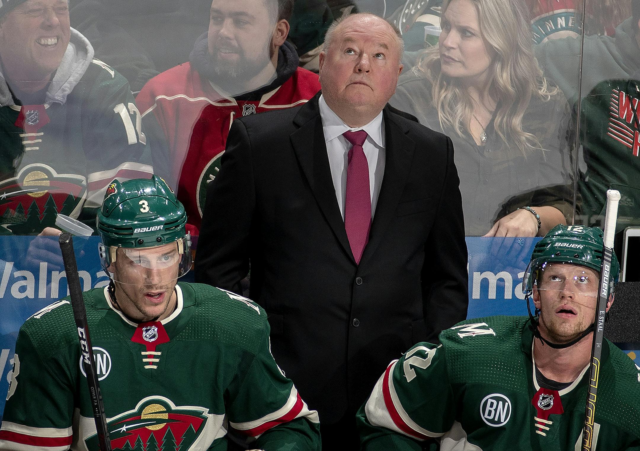 Former Wild head coach Bruce Boudreau
