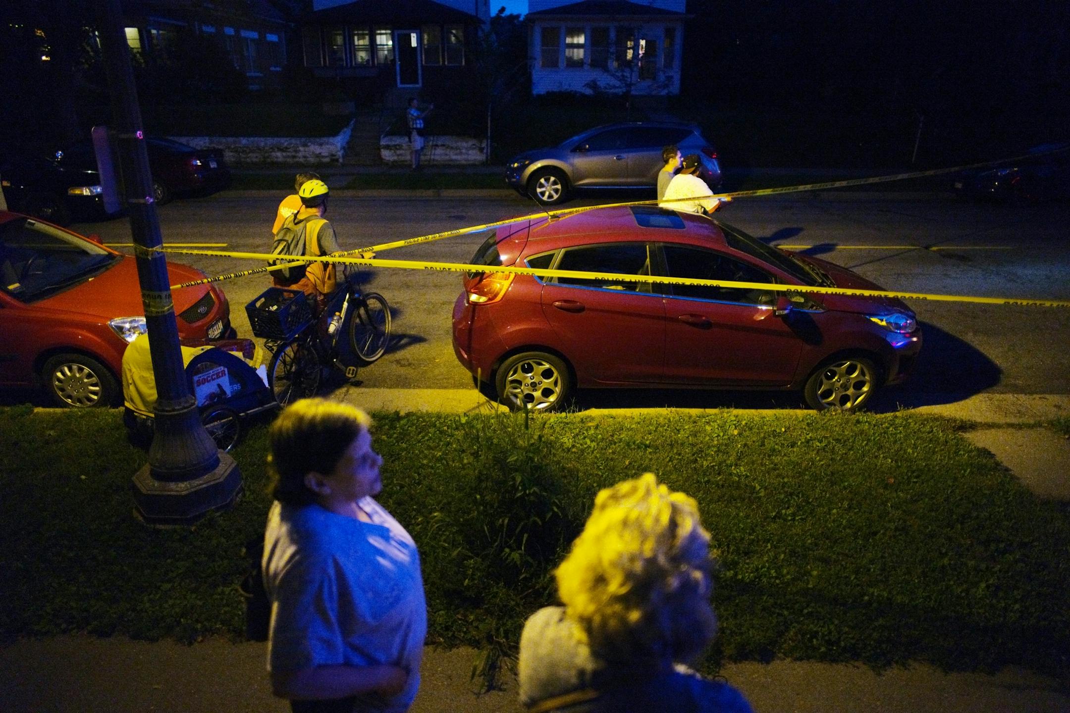Police sequestered an area where a police involved shooting occurred near North Griggs and Thomas Ave West.