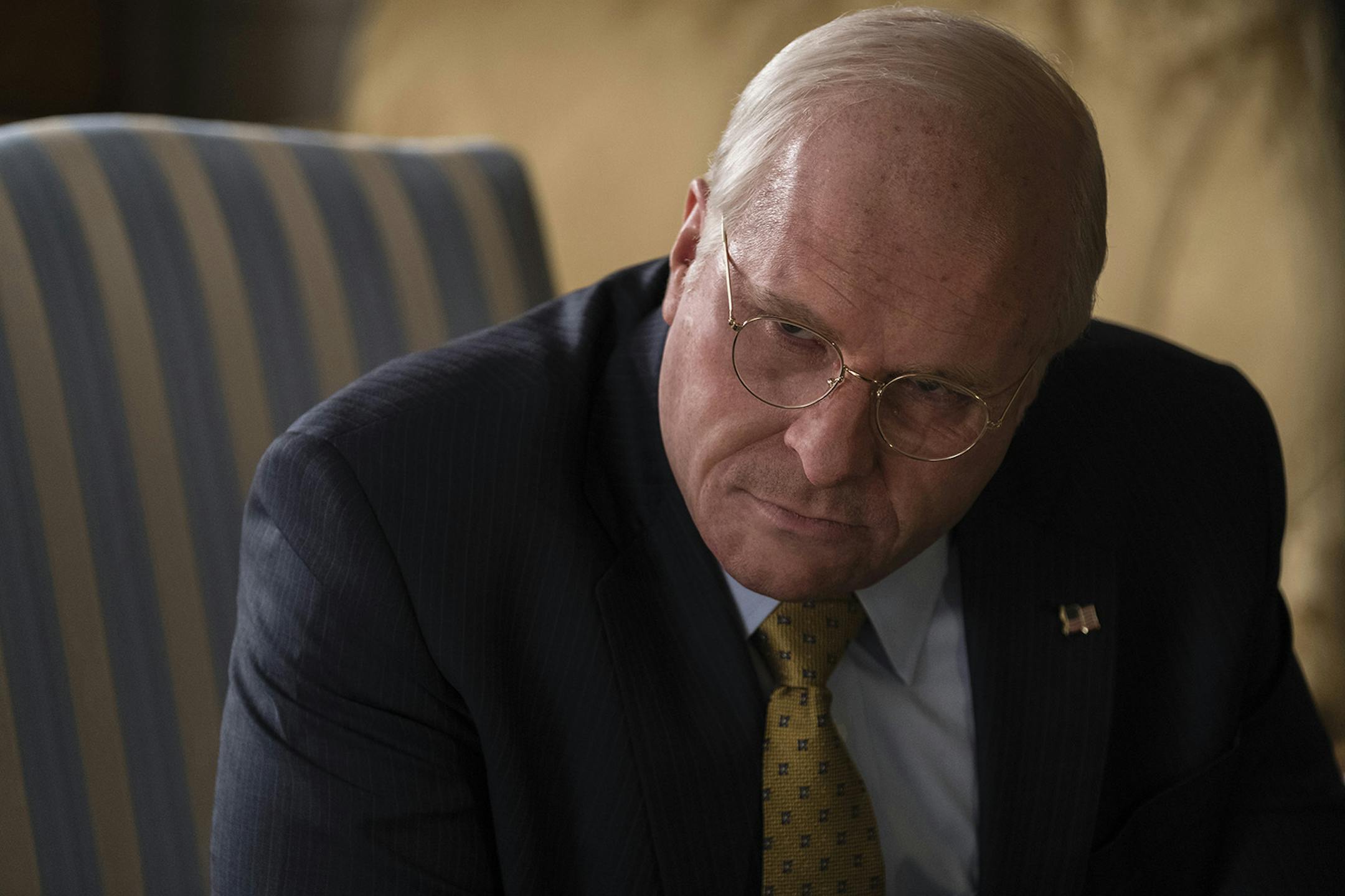 Christian Bale as Dick Cheney in the film "Vice." (Matt Kennedy/Annapurna Pictures/TNS) ORG XMIT: 1264415