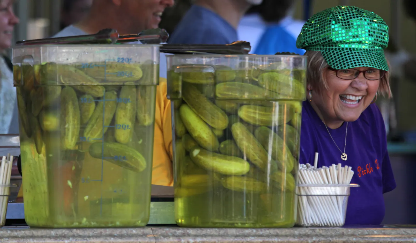 Pickles are as popular as ever at the MN State Fair