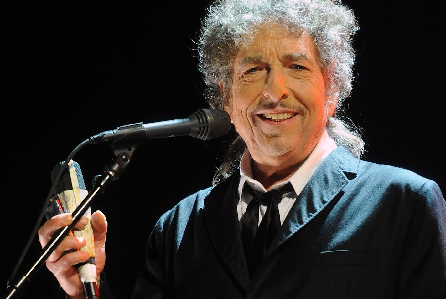 Bob Dylan, shown in 2012 at the 17th Annual Critics&#x2019; Choice Movie Awards in Hollywood, turns 75 on Tuesday.