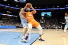 JaVale McGee of the Suns shot against Memphis’ John Konchar on Friday.
