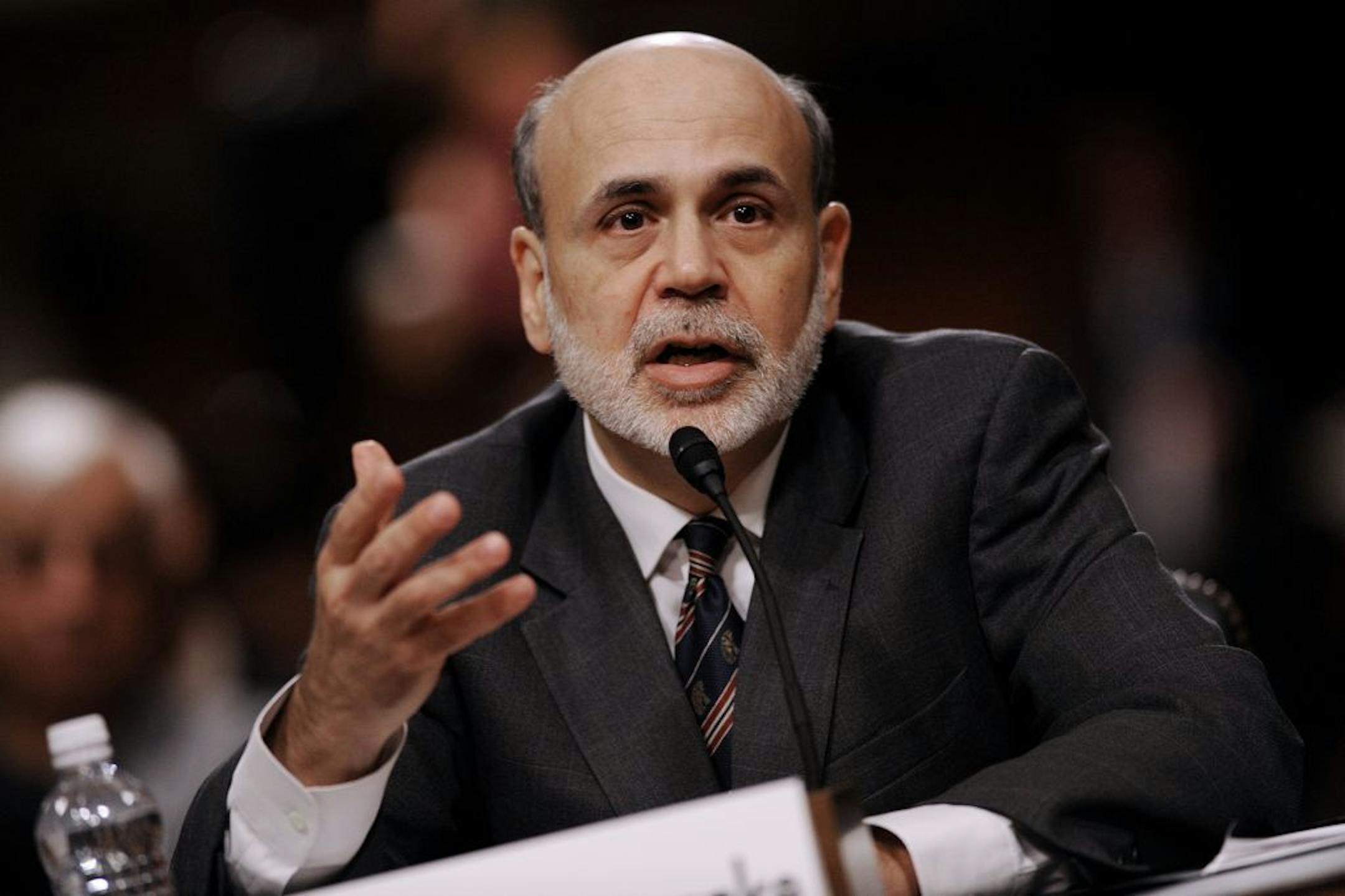 Federal Reserve Chairman Ben Bernanke testified on the economic outlook Tuesday in Washington, DC.