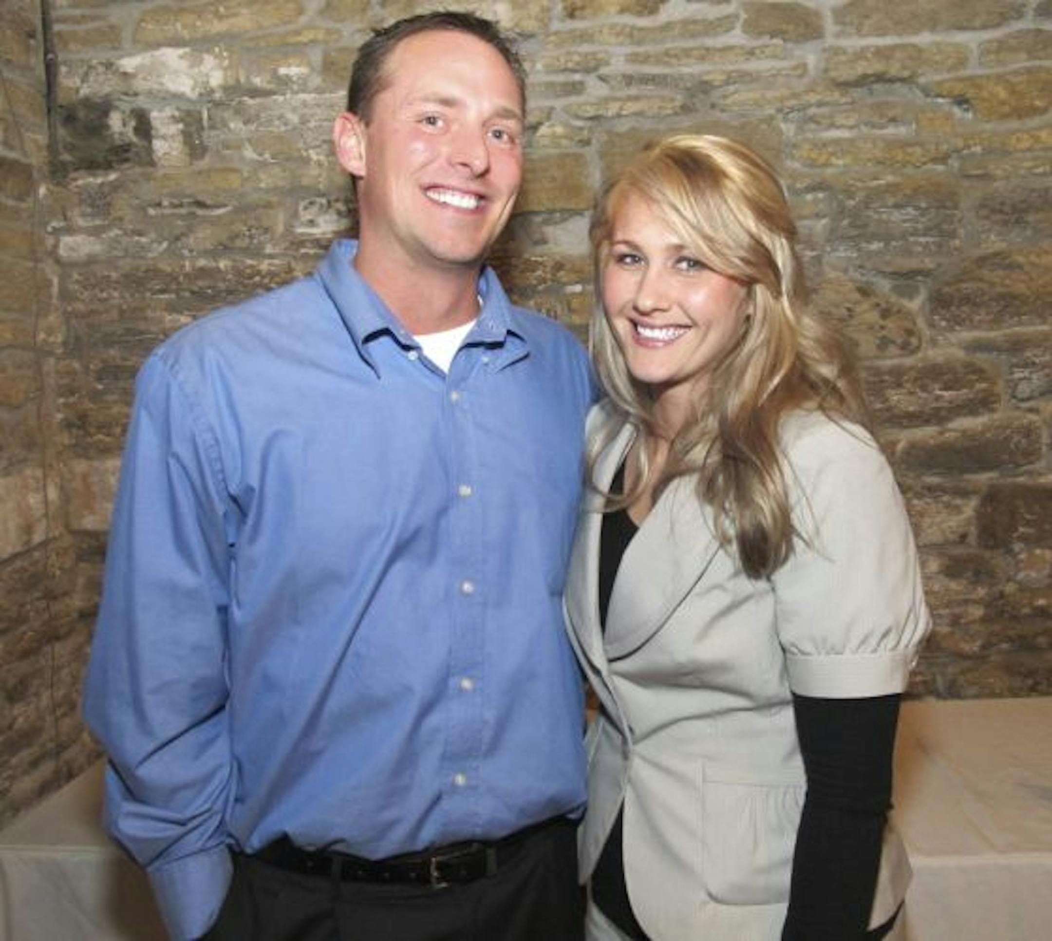 Troy Skelton and Kendall Svobodny.