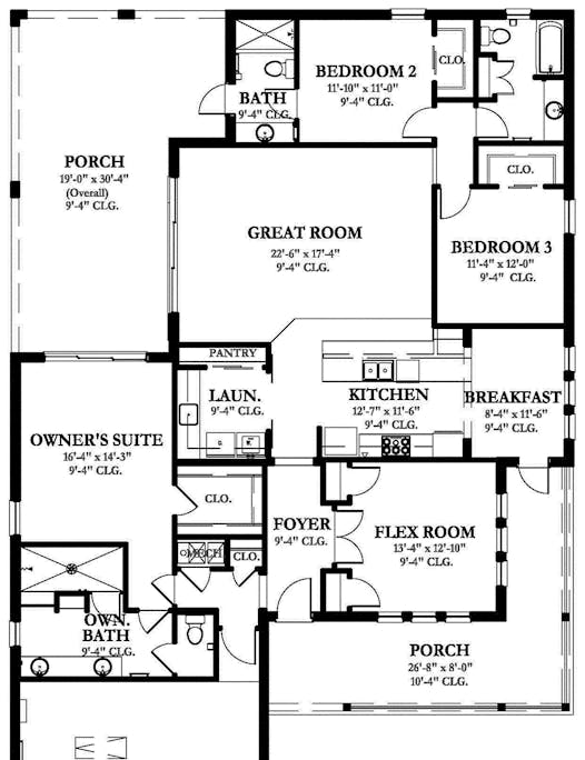 Reinvented ranch home plan for 12/13/15
