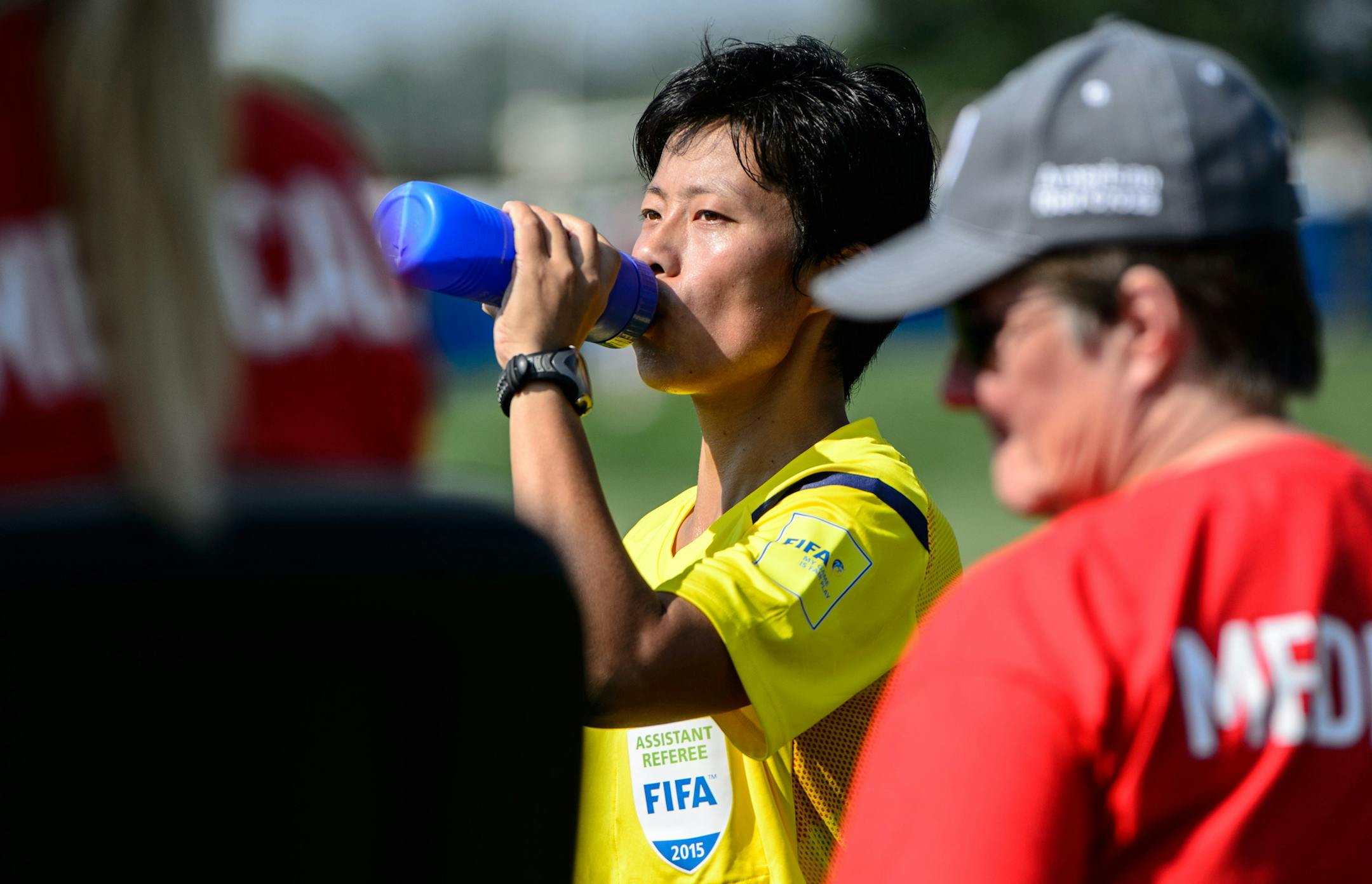 Fang Yan, FIFA referee. ] GLEN STUBBE * gstubbe@startribune.com Friday, July 10, 2015 Feature to advance the Schwan Cup youth soccer tournament on two Chinese referees who worked the Women's World Cup. Chinese FIFA referees Fang Yan and Qin Liang refereed at the recently completed Women's World Cup in Canada (in Moncton and Ottawa) as soon as their WWC responsibilities ended, they traveled to Minnesota where they will work Schwan's USA CUP.