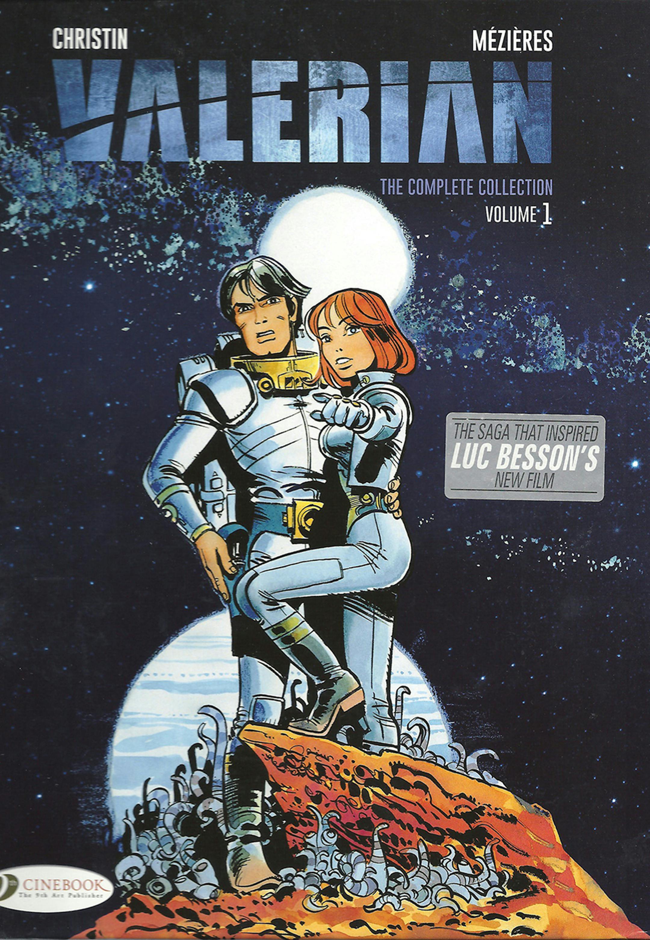 "Valerian: The Complete Collection Volume 1" contains the first three Valerian stories. Art by Jean-Claude Mezieres. (Cinebook) ORG XMIT: 1206105