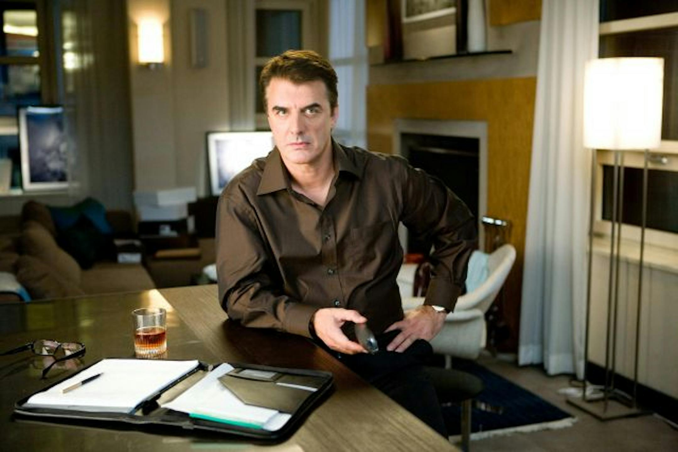In this image released by New Line Cinema, Chris Noth stars as Mr. Big in New Line Cinema's "Sex in the City".