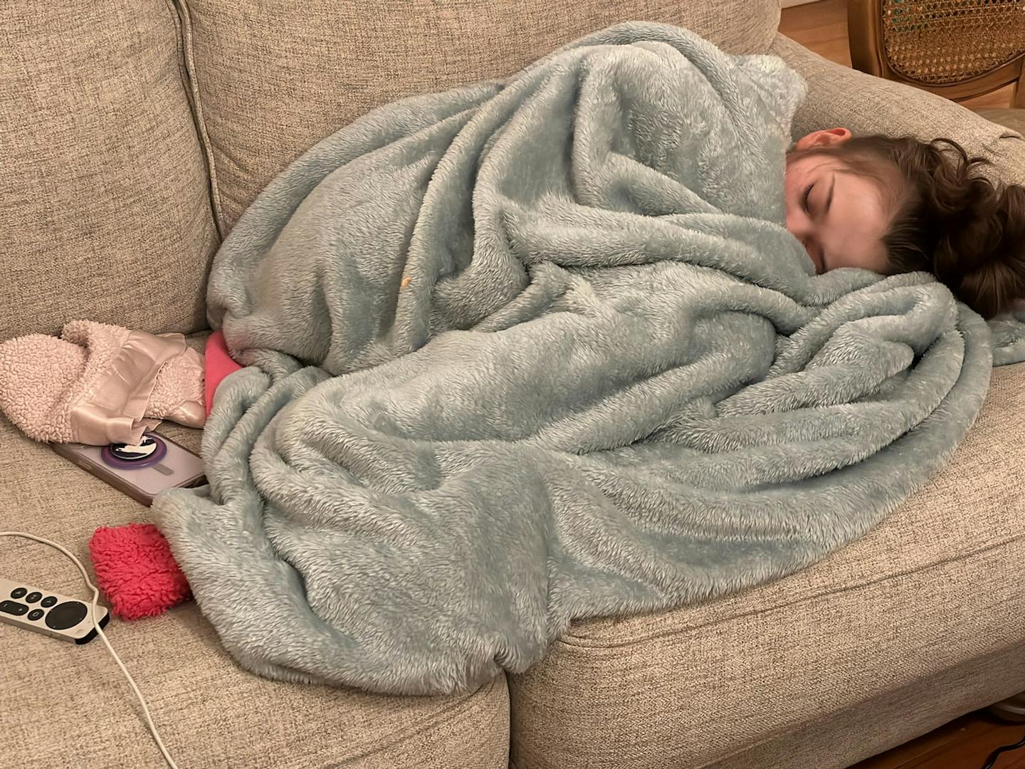 Anna Burt, 14, of Sioux Falls, S.D., suffered an exhausting condition known as POTS after her COVID-19 illness in October 2020. An increase in POTS ca